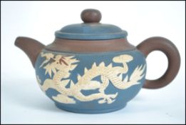 A Chinese yi-xing teapot ( tea pot ) dating to the