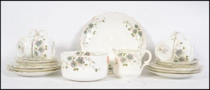 A 19th century / 20th century bone china tea servi