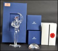 A Swarovski crystal glass SCS 2003 Antonio figurin
