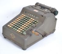 A vintage early 20th century National comptometer