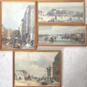 A collection of London scene prints to include the