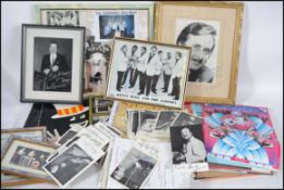 A large mixed collection of jazz memorabilia.  Thi