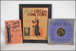 Jack Payne '  Let The Curtain Come Down ' 78RPM re