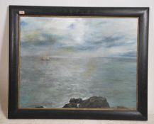 Karen Edwards (RWA) - A large oil on canvas Cornis