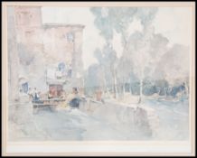 A vintage 20th century Russel Flint print entitled