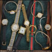 A group of to vintage watches to include Timex, Se