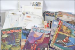 A small collection of first day covers and loose s