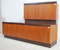 A good 1970's G-Plan minimal teak wood two tone si