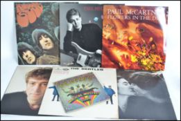 A collection of vinyl long play LP's  and 45rpm vi