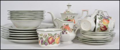 A Johnson's Brothers 6 person tea and dinner servi