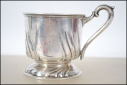 A continental silver stamped 800 19th century silv