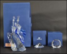 A Swarovski crystal glass SCS 2002 Isadora figurin