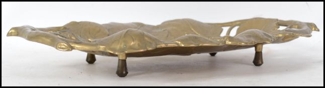 A large 19th century / 20th century brass centrepi