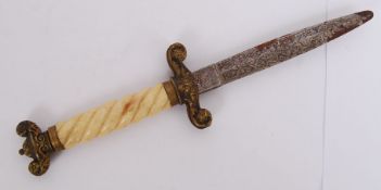 BONE HANDLED DAGGER