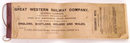 GREAT WESTERN RAILWAY