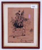 EDWARDIAN MILITARY SKETCH