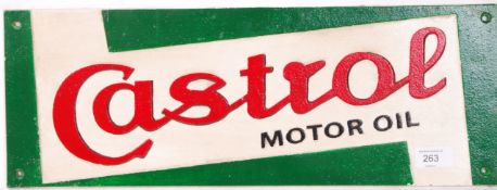 CASTROL OIL PLAQUE