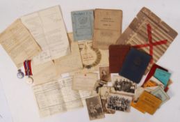 BRITISH PRISONER OF WAR MEDAL AND EFFECTS