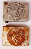 THIRD REICH BELT BUCKLES