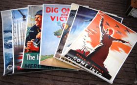 WWII RECRUITMENT POSTERS