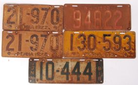 CAR NUMBER PLATES