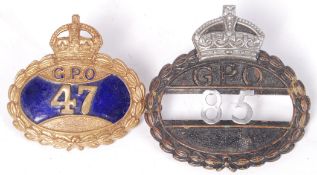 GENERAL POST OFFICE BADGES
