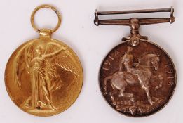 WWI MEDAL PAIR