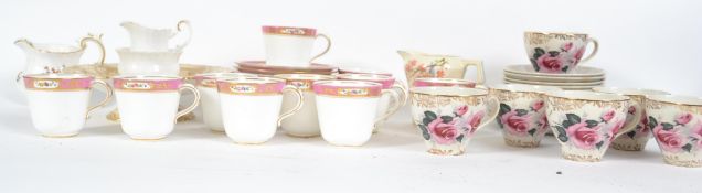 A late 19th / early 20th century bone China tea se