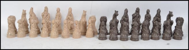 A 20th century antique style decorative resin cast