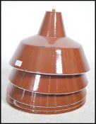 A set of 5 retro 20th century Danish Louis Poulsen