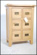 A contemporary chunky oak furniture land type ches