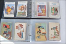 Comic postcards. Early to modern collection (208 c