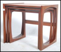 A 1970's retro G-Plan  Quadrille nest of tables be