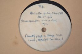 A collection of vintage records all relating to Ro