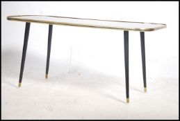 A vintage / retro mid century 1960's oblong coffee