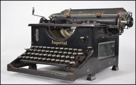 An early 20th century typewriter by Imperial. The