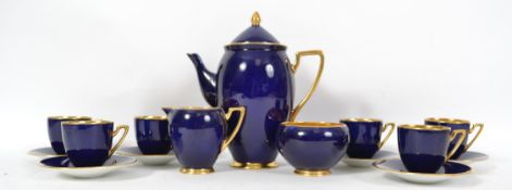 A W&R Carlton Ware fifteen piece coffee service co