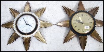 A mid century retro Metamec ' sunburst / olympic f