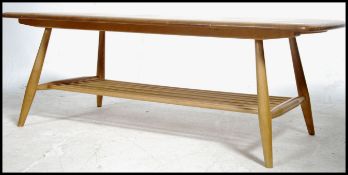 A vintage 20th century Ercol ' Windsor ' light elm