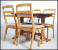 A retro 1970's Nathan Furniture teak wood dining t