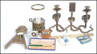 A fantastic dealers lot to include several curios