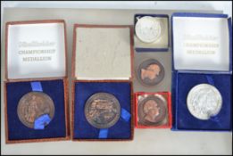 A collection of agricultural medals  of local interest to include Royal Horticultural Society