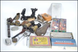 A collection of vintage 20th century items to incl