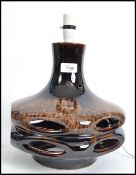 A 1970's West German retro Fat Lava type onion sha