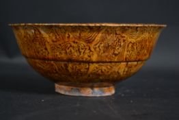 A believed Tang Dynasty Chinese marbled stir fetal