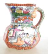 A 19th century small Masons Ironstone china hydra