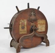 A Kent table top Knife sharpener, with cast iron f