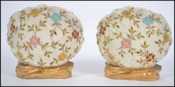 A pair of Gebruder Heubach ( 1882-c1905 ) 19th cen