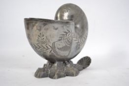 A believed 19th century silver plated Victorian sp
