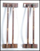 A  fabulous large pair of believed Art Deco early